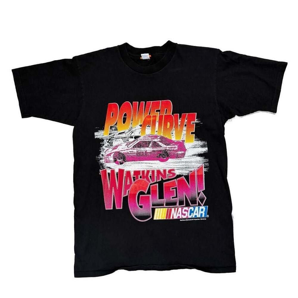 Vintage 1994 StarStreet NASCAR Watkins Glen Power Curve Graphic T-Shirt